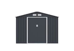IWHOME Skladišna Kućica ARES C Antracit 5,29 m² s Podnom Konstrukcijom