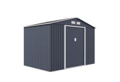 IWHOME Skladišna Kućica ARES C Antracit 5,29 m² s Podnom Konstrukcijom