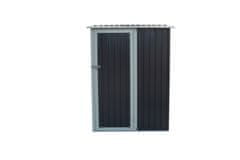 IWHOME Vrtna kontejner kućica LETO A 1,27 m² antracit čelik IWH-10230033