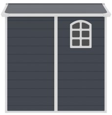 IWHOME Vrtna Kućica APATE B 2,57 m² Tamno Siva s UV Zaštitom