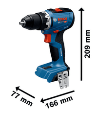 BOSCH Professional Akumulatorska bušilica-odvijač GSR 18V-65 Solo (06019N3201)