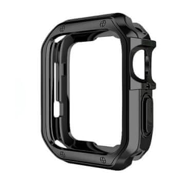 slomart Kućište Soft Strong Watch Case za Apple Watch 40 mm (Serija 4/5/6/SE) - crno