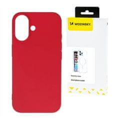 slomart Silikonska maskica Wozinsky Silicone Case za Samsung Galaxy S24 FE - crvena