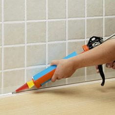 Netscroll Komplet nastavaka za nanošenje mase 22 dijelni s 16 nastavaka i 6 konektora od nehrđajućeg čelika, ApplicNozzle.