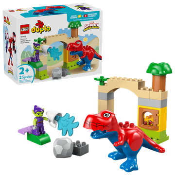LEGO DUPLO 10463 Dinosaur Spidey-Rex protiv Zelenog Goblina
