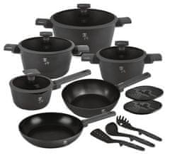 Berlingerhaus Set posuđa BH-8141 15 ks Antracit Collection