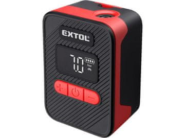 Extol Premium Kompresor na baterije 8891512 battery compressor, 10.3bar, USB charging