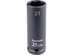 Fortum Utičnica 4703221 impact 1/2", 21mm, L 78mm, CrMoV