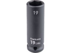 Fortum Utičnica 4703219 Impact 1/2", 19mm, L 78mm, CrMoV