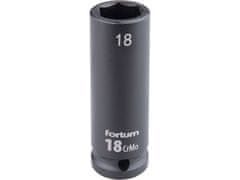 Fortum Utičnica 4703218 impact wrench 1/2", 18mm, L 78mm, CrMoV