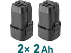 Extol Industrial Akumulatorski odvijač 8791152, BRUSHLESS, 16V Li-ion, 2×2Ah