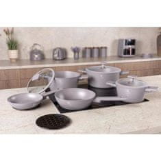 Berlingerhaus Set posuđa s titanijskim premazom BH-8110 10 Piece Taupe Collection