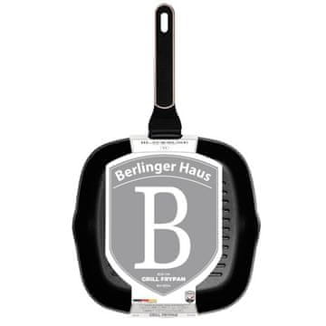 Berlingerhaus Tava za roštilj s titanskim premazom BH-8354 28 cm Black Rose Collection