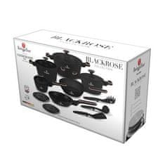 Berlingerhaus Set posuđa BH-8363 15 ks Black Rose Collection