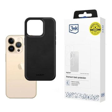 slomart Etui 3mk Hardy Apple Silky Leather MagCase za Apple iPhone 13 Pro Max - crno