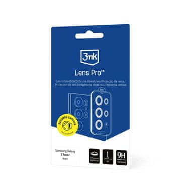 slomart Zaštitno staklo za objektiv fotoaparata 3mk Lens Protection Pro za Samsung Galaxy Z Fold 7 - crno