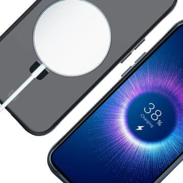 slomart Etui 3mk Smoke Case Mag&Stand za Apple iPhone 16E - crno