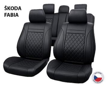 Autopotahy Perfetto VL Škoda Fabia crna