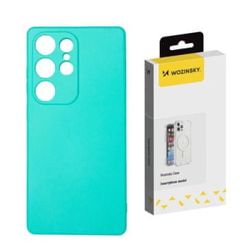 slomart Silikonska maskica Wozinsky Silicone Case za Samsung Galaxy S24 FE - mint