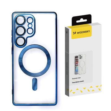 slomart Kućište Wozinsky Electroplated Case s Magsafe za Samsung Galaxy S25+ - plavo