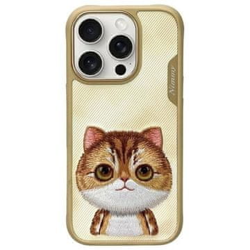 slomart Etui Nimmy Big Eyed Pet 2.0 Cat za iPhone 16 Pro Max - zeleno