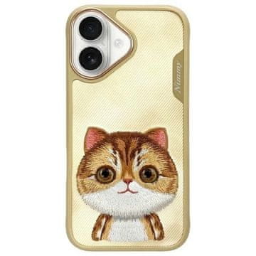 slomart Etui Nimmy Big Eyed Pet 2.0 Cat za iPhone 16 - zeleno