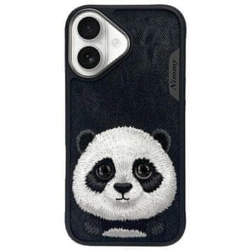 slomart Etui Nimmy Big Eyed Pet 2.0 Panda za iPhone 16 - crno