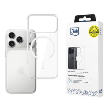 slomart Etui 3mk Clear MagCase za Apple iPhone 17 Pro - prozirno
