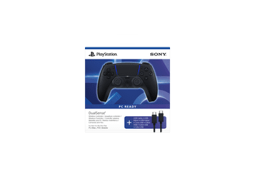 Sony PS5 DualSense Midnight Black bežični kontroler za PS5 + USB-C kabel