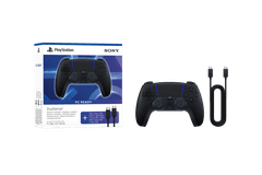 Sony PS5 DualSense Midnight Black bežični kontroler za PS5 + USB-C kabel