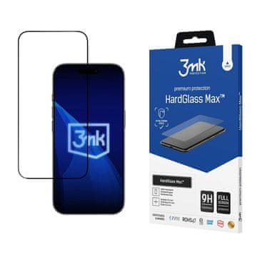 slomart Ojačano kaljeno staklo 3mk HardGlass Max Black za iPhone 17 Air