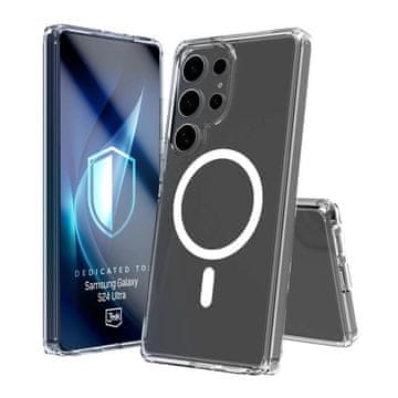 slomart Etui 3mk Armor MagCase za Samsung Galaxy S24 Ultra - prozirno
