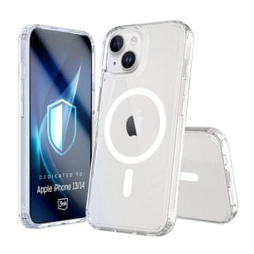 slomart 3mk Armor MagCase za iPhone 13 / 14 - prozirno