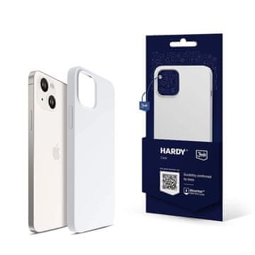 slomart Etui 3mk Hardy Silicone MagCase za iPhone 14 Plus - bijelo