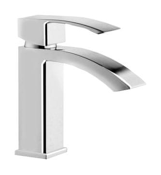 SAPHO GINKO 35 Slavina za Umivaonik, Kromirana, Hranati Stil, SAPHO