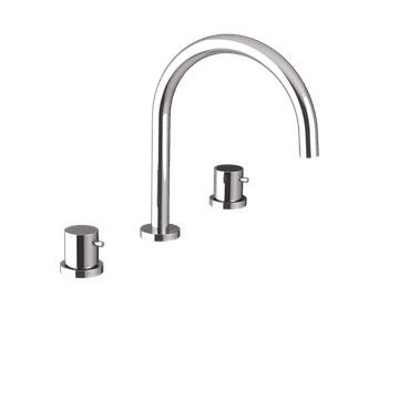 SAPHO ULTRAMIX Trostruka Stojeća Slavina za Umivaonik, Kromirana