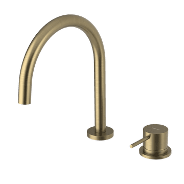 SAPHO ULTRAMIX Dvokomponentna stojeća slavina za umivaonik, mat zlato