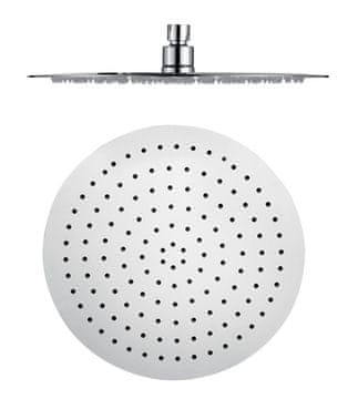 SAPHO SLIM Kružna Tuš Glava, Nehrđajući Čelik Sjaj, 300 mm