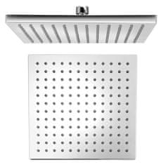 SAPHO Kvadratni kišni tuš 254x254 mm, kromirana površina, anti-vapnena svojstva