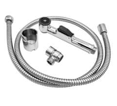 Ridder Kromirani tuš set za mješalicu s funkcijom START/STOP, protiv kamenca, 1200 mm