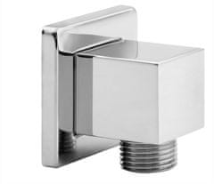 SAPHO Kromirano kvadratno zidno tuš izlazno gornje tijelo - SAPHO