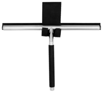 Ridder CERA crna tuš squeegee, nehrđajući sjajni čelik