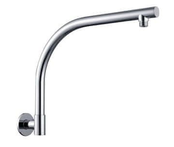 SAPHO Kromirana zidna kružna tuš cijev 370mm, mosaz, SAPHO