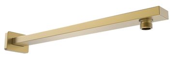 SAPHO Ramena za tuš kvadratnog oblika 380mm, matirano zlato