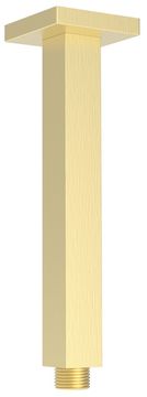 SAPHO Kvadratni stropni tuš nosač 200mm, matirano zlato