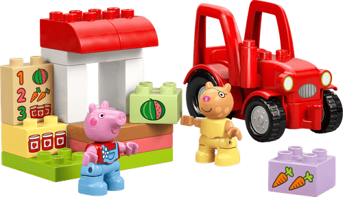 LEGO DUPLO 10468 Peppa Pig Tractor and Market