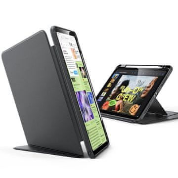 slomart Etui ESR Flip Hybrid za iPad 10.9" 2020-2022 (4 / 5 gen.) / 11" 2024-2025 (6 / 7 gen.) - crno