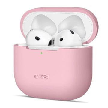 slomart Etui Tech-Protect Silikonski za Apple AirPods 4 - roza