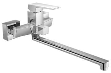 AQUALINE RITMO Zidna Slavina za Umivaonik/Kadu, Kromirana Površina