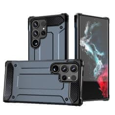 slomart Oklopna hibridna torbica Hybrid Armor maska za Samsung Galaxy S25 Edge - plava